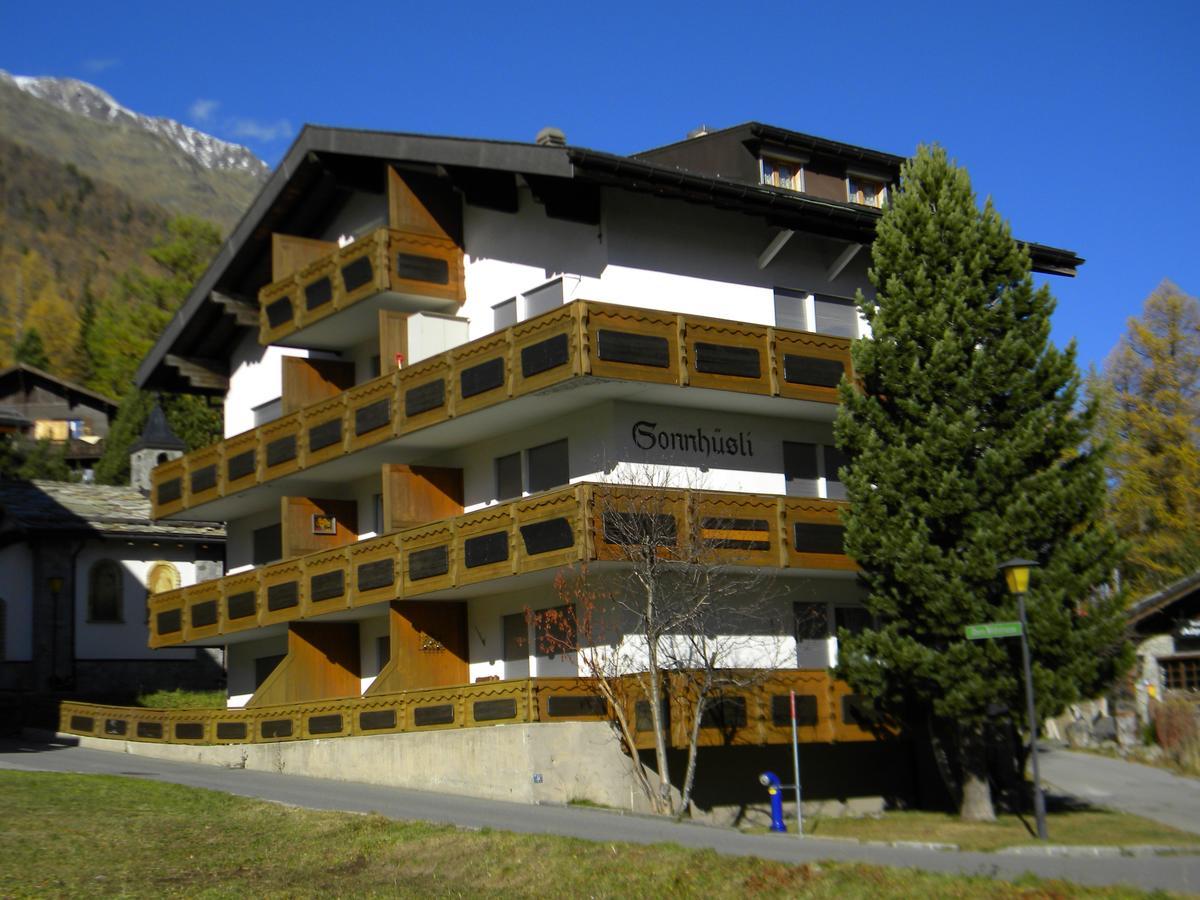 Sonnhuesli Dachwohnung Saas Fee Eksteriør billede