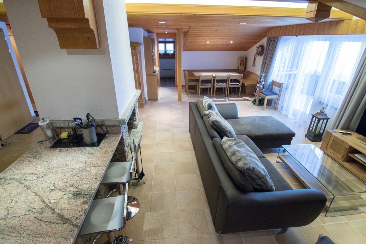 Sonnhuesli Dachwohnung Saas Fee Eksteriør billede