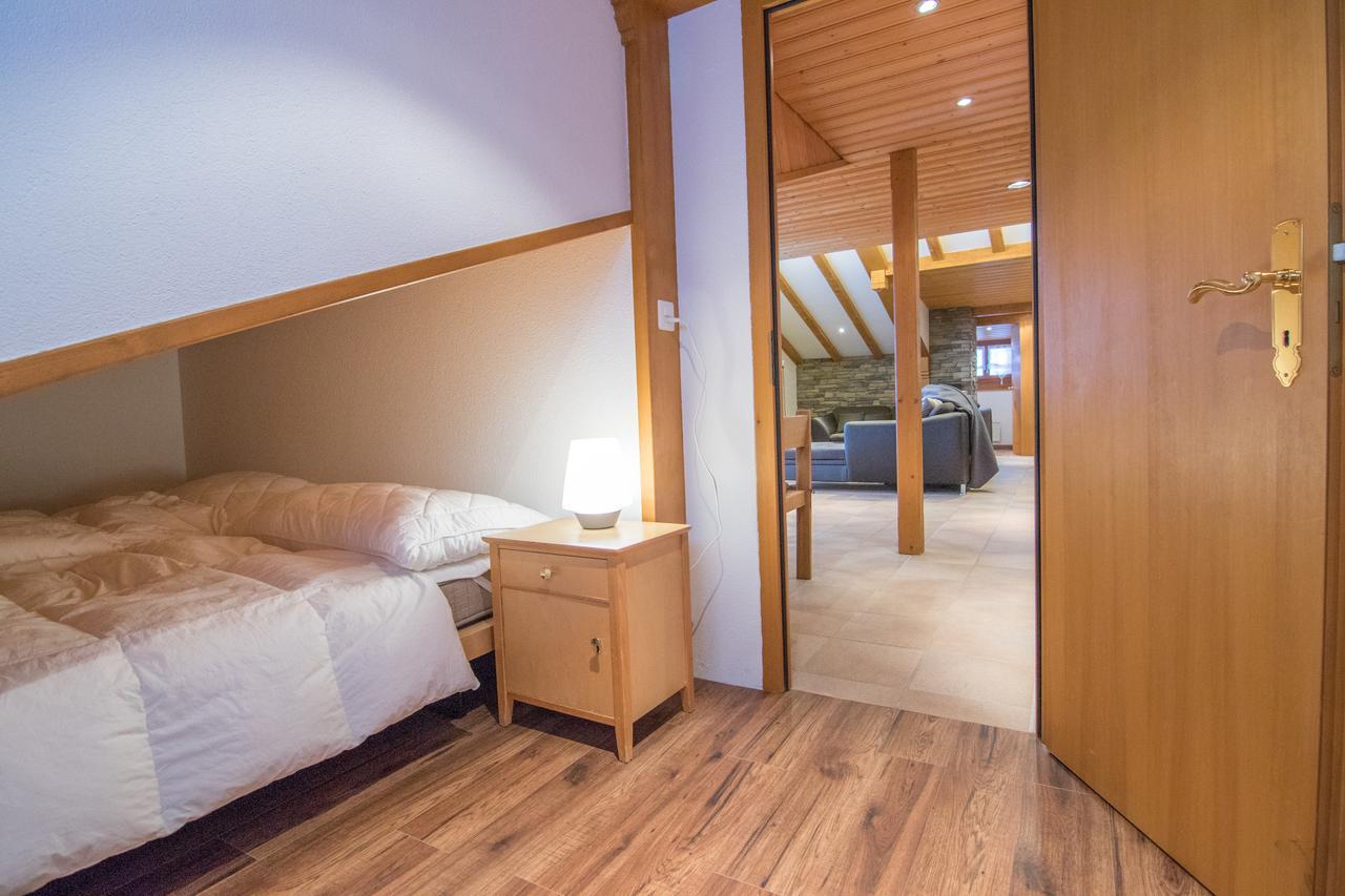 Sonnhuesli Dachwohnung Saas Fee Eksteriør billede